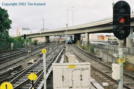 Looking north from Gullmarsplan
