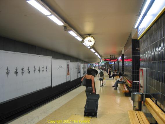 Slussen, northbound platform