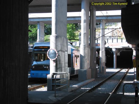 Alvik, view of both tracks