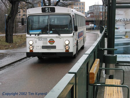 Liljeholmen, replacement bus
