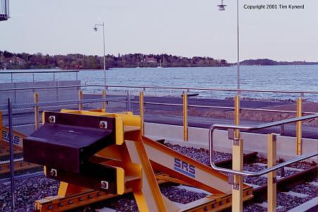 G&aring;shaga brygga, bumper post