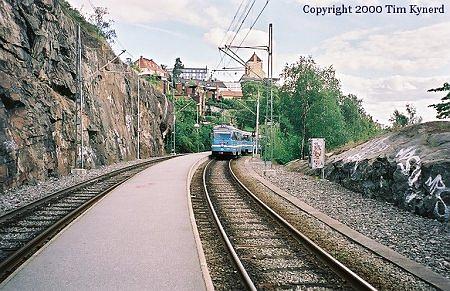 Northbound train at Torsvik