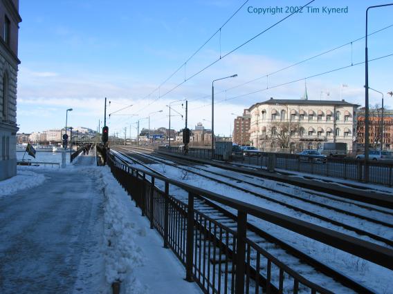 Centralbron, view northward