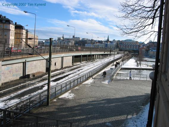 Centralbron, looking south