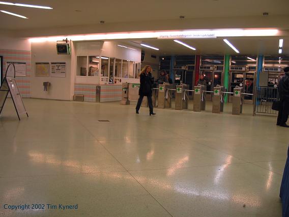 Stockholms s&ouml;dra, Rosenlundsgatan ticket hall