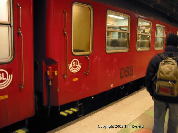 Stockholms s&ouml;dra, DSB stock in commuter service