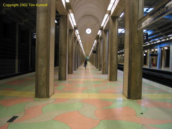 Stockholms s&ouml;dra, southbound platform