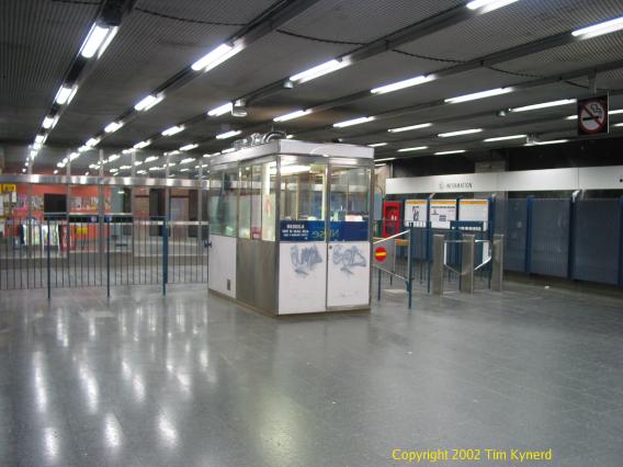 Masmo, ticket hall