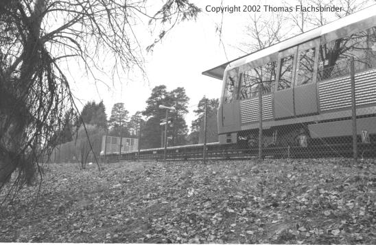 Svedmyra, southbound train